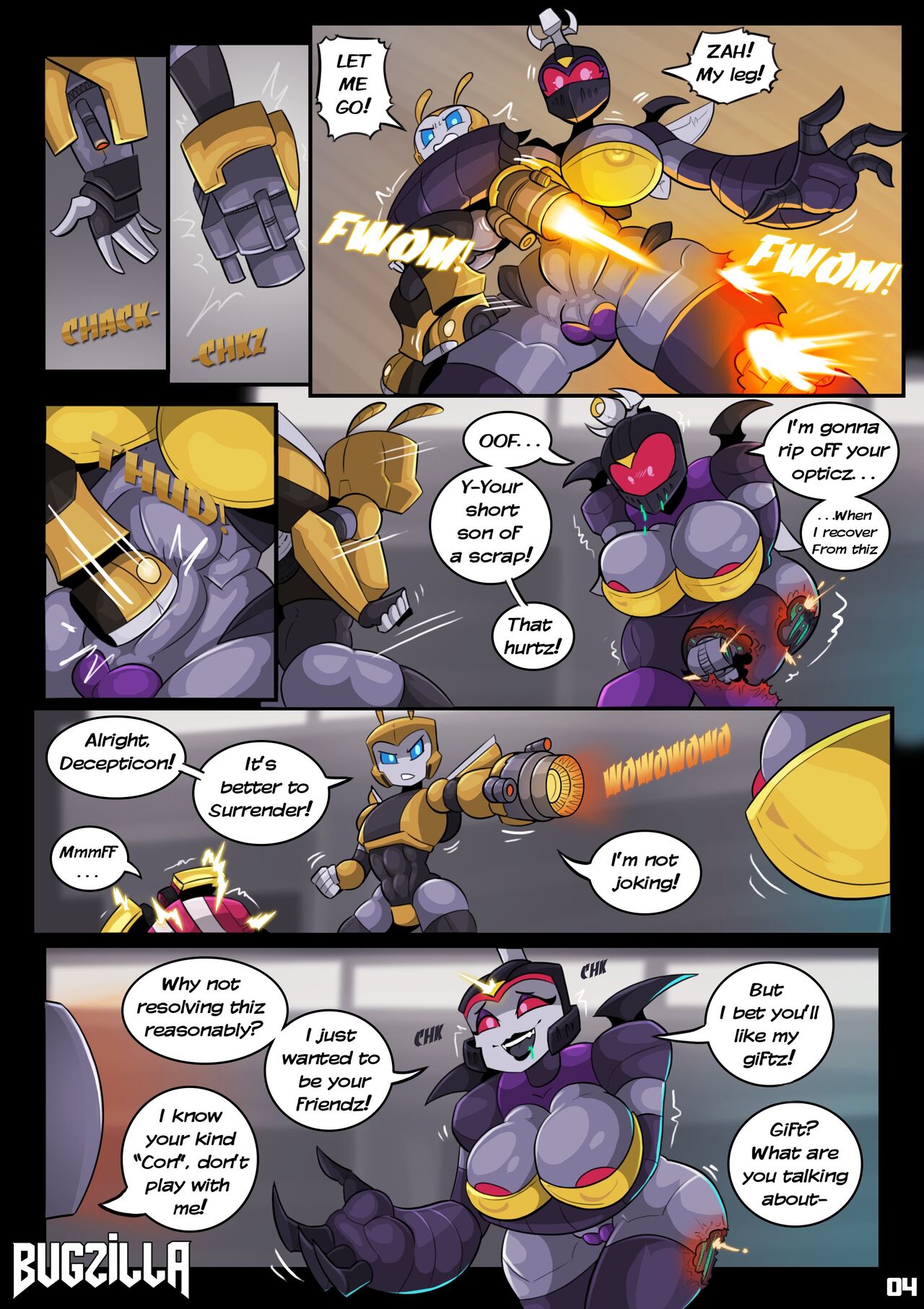 Bugzilla's The Transformers - Pilot Episode page 5 full