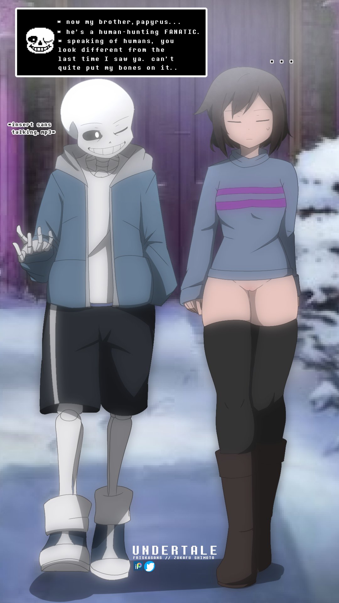 Frisk exploring untold desires