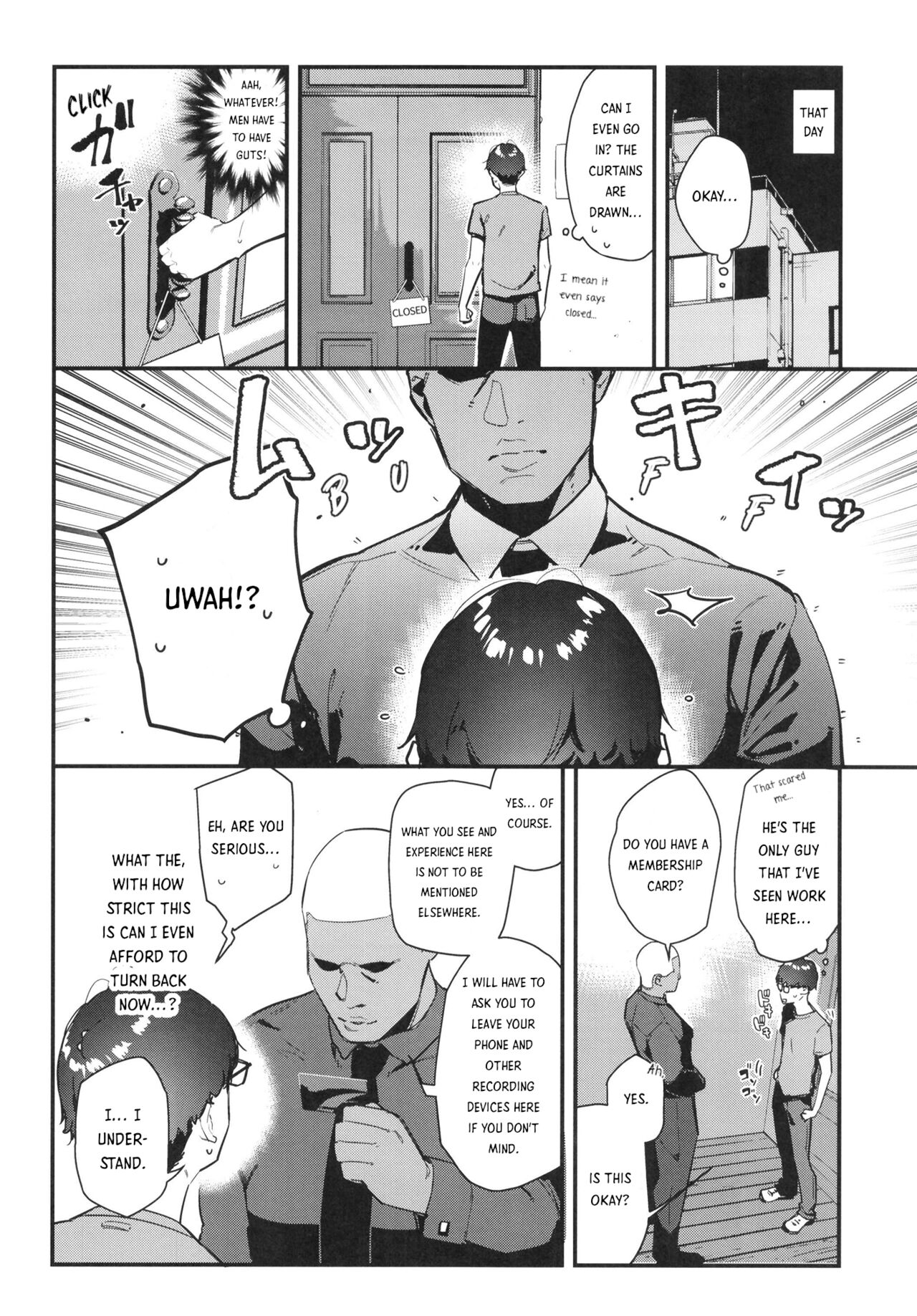 My favorite girl's part-time job offers "H services" to regular customers. page 12 full