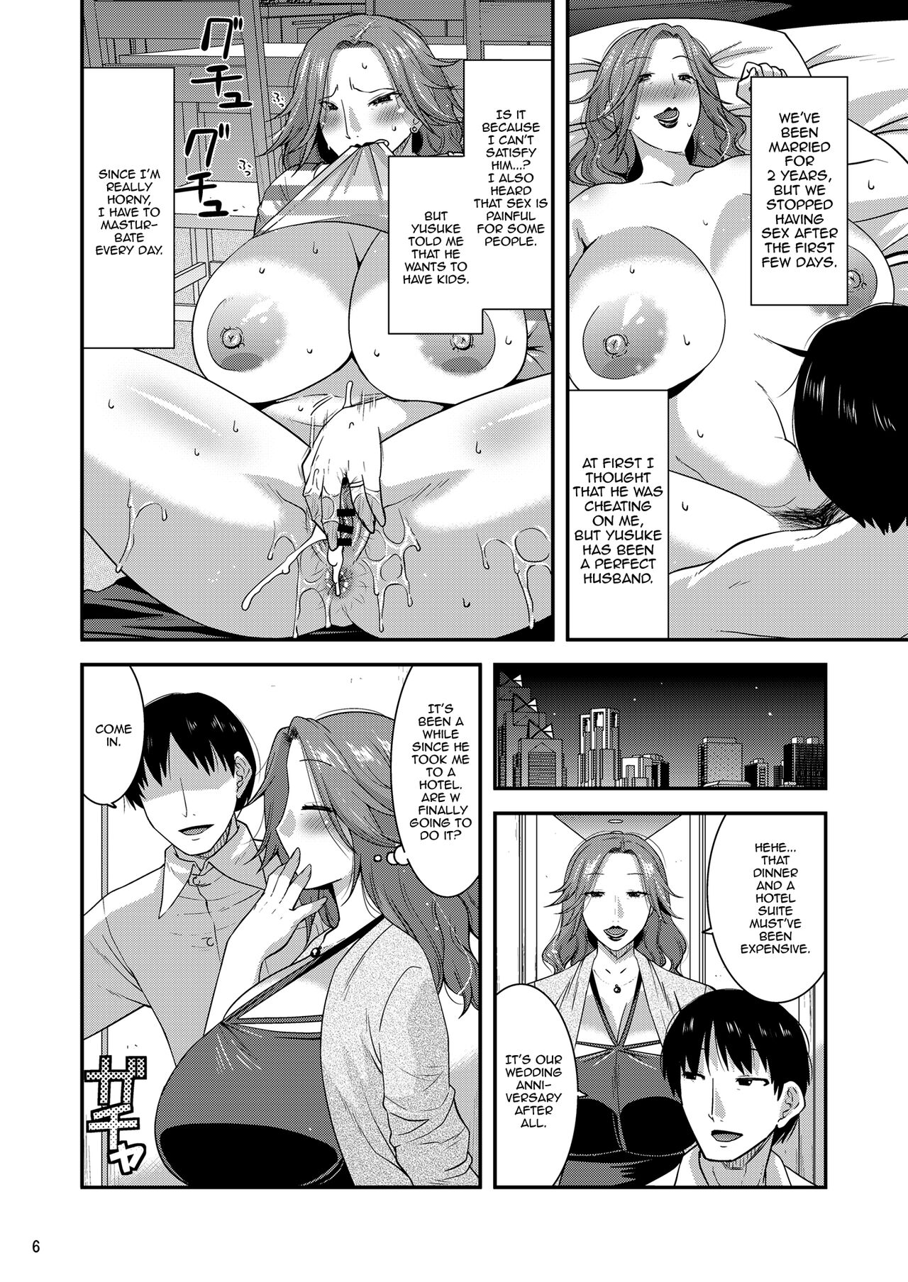 Chijoku ni Harami Datsu Maso Tsuma | The Masochistic Wife Falls To Sexual Humiliaton and Gets Pregnant page 5 full