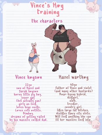 [TobyArt] Vince's Hog Training cover