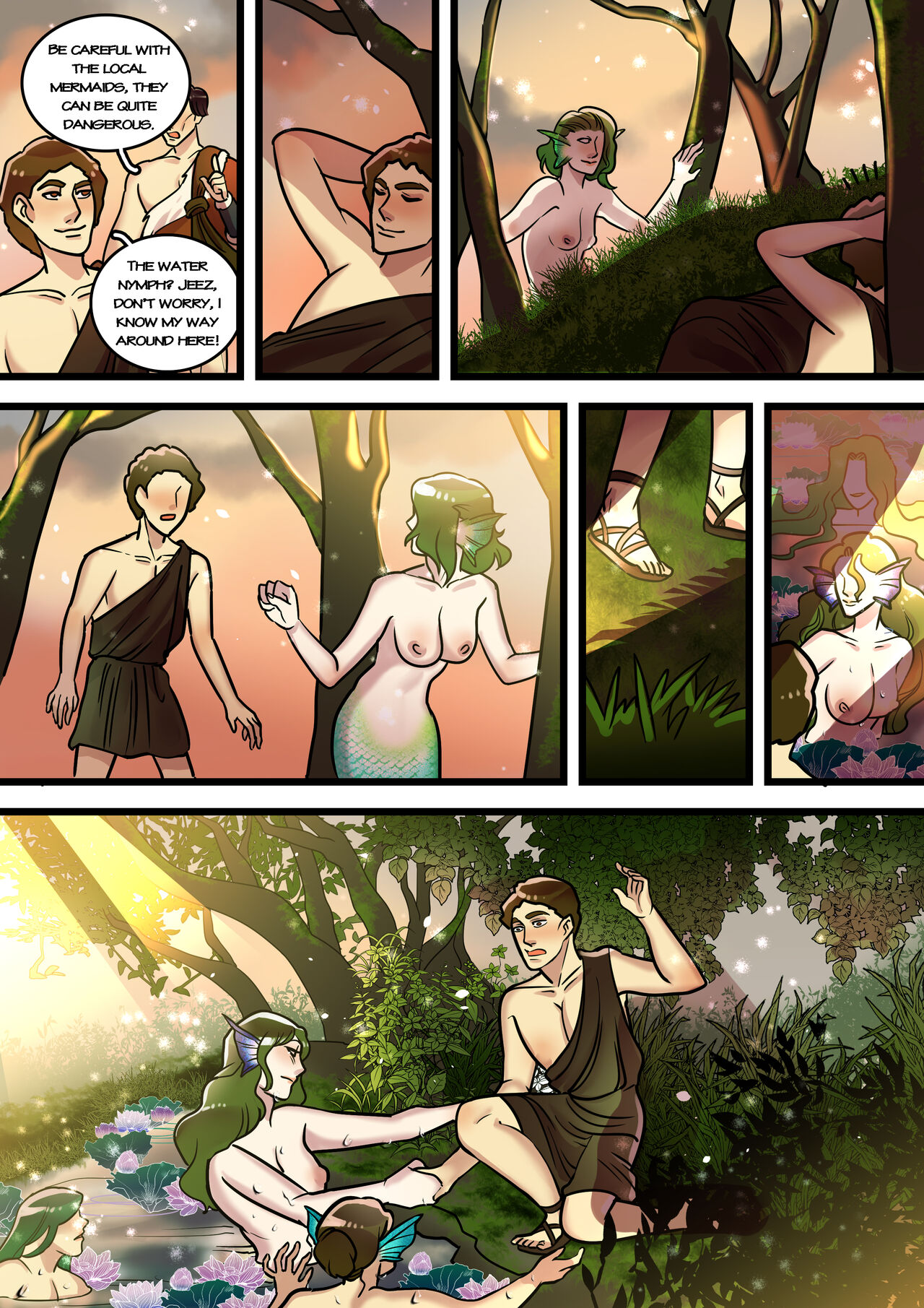 The Mermaid Folk Tale page 8 full