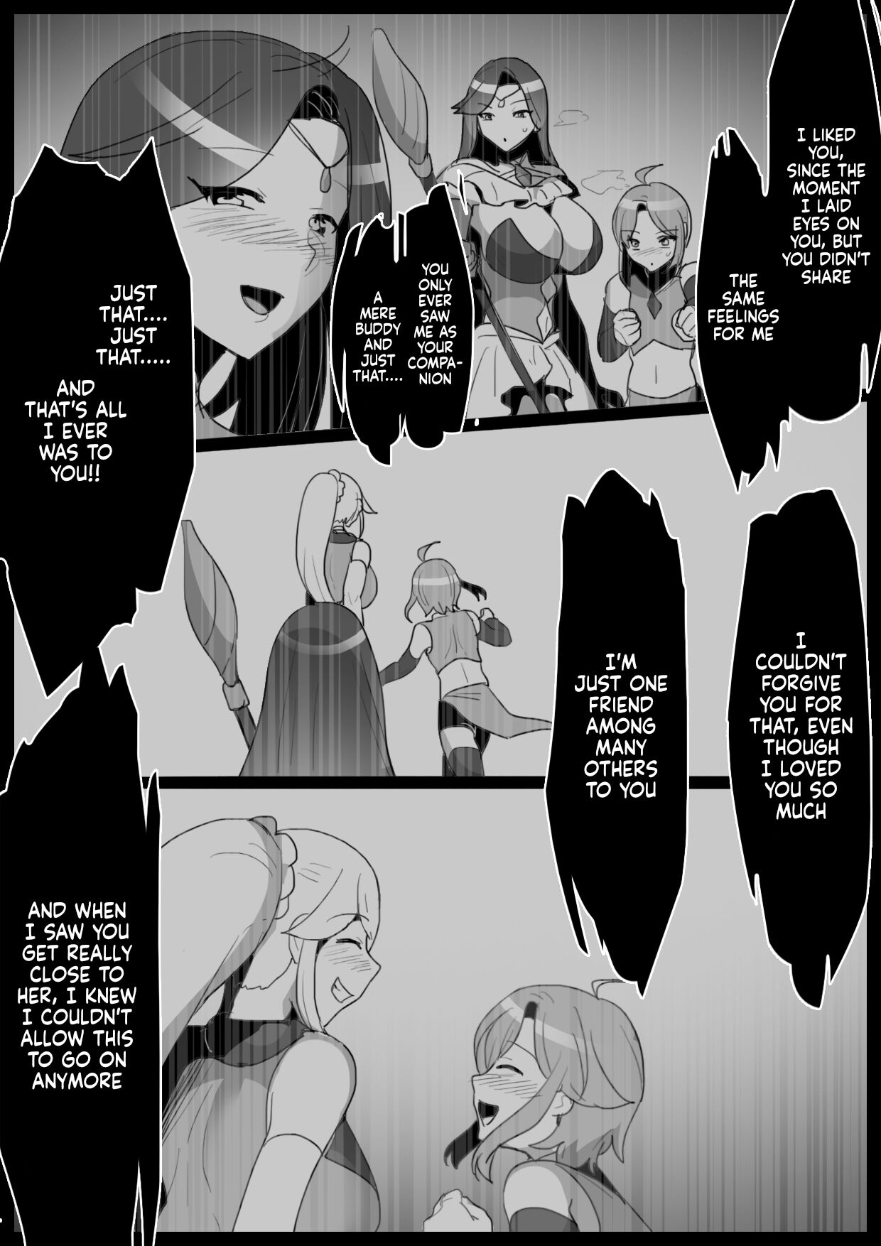 mahō senshi, shinjiteita nakama ni uragirare, kyūshūsareru hanashi page 5 full