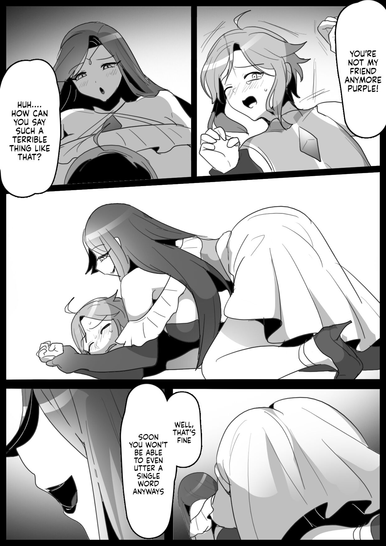 mahō senshi, shinjiteita nakama ni uragirare, kyūshūsareru hanashi page 8 full