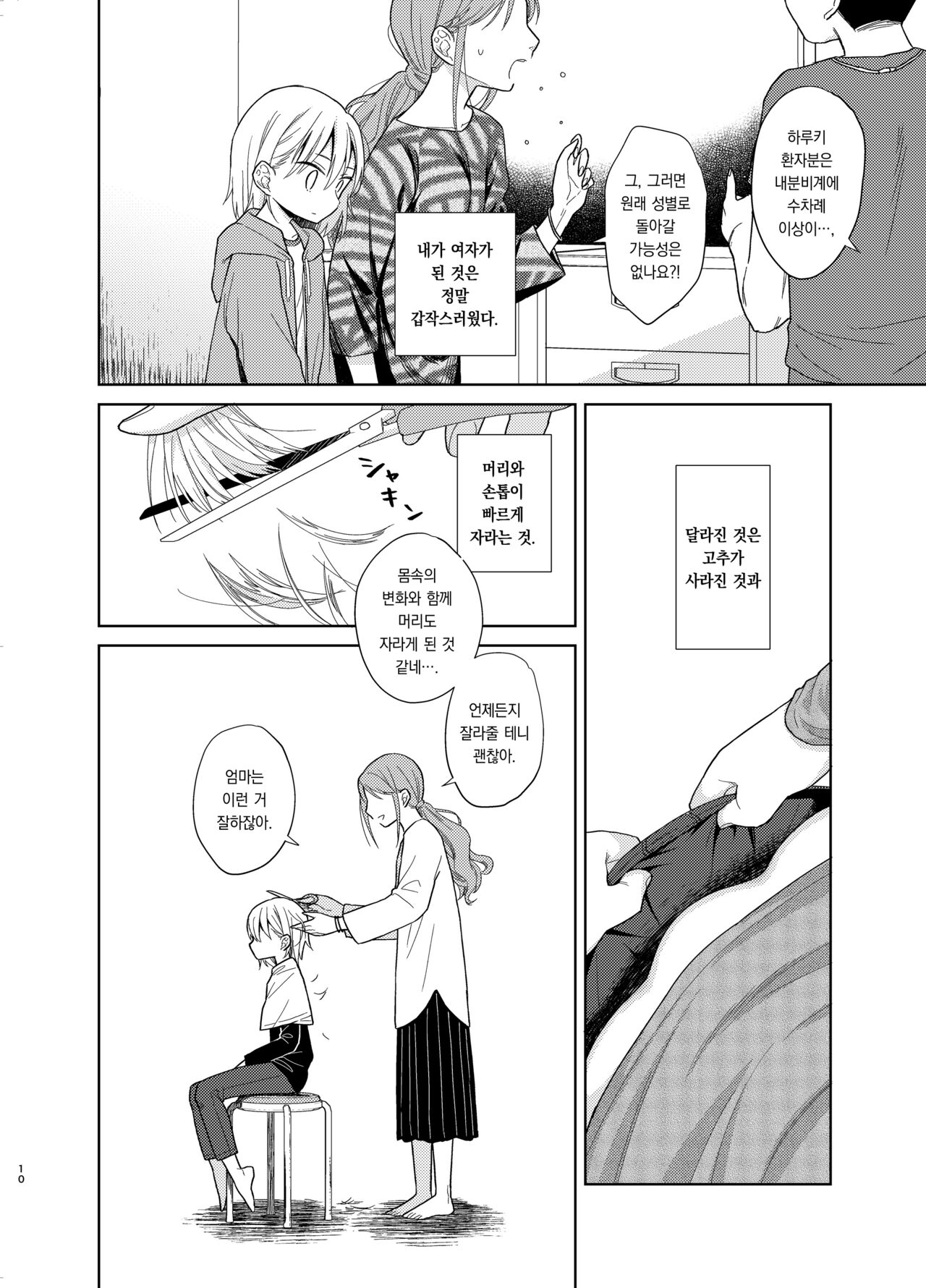 TS Shoujo Haruki-kun 5 | TS소녀 하루키 군 5 page 9 full