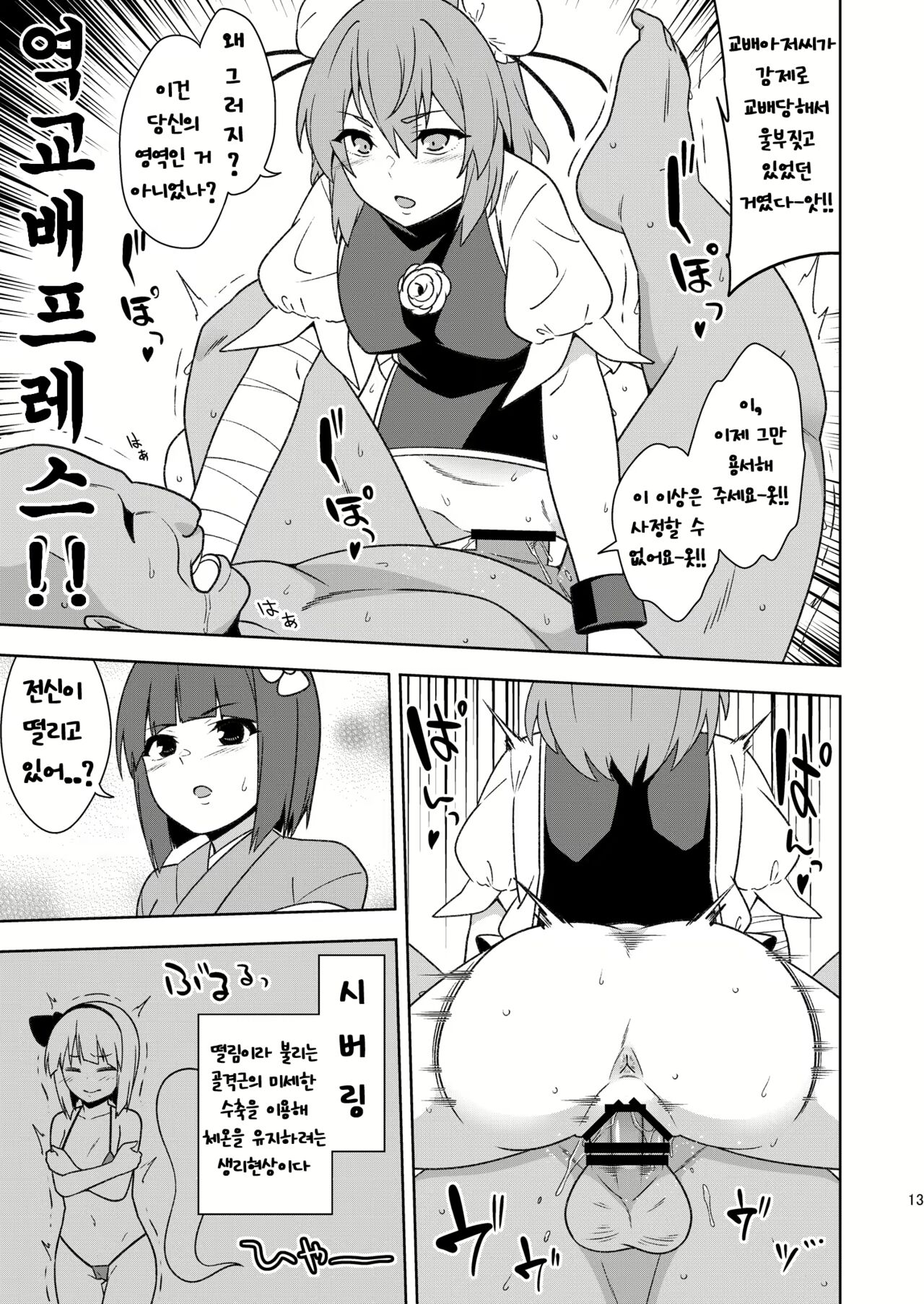 Butou bouchuujutsu retsuden in Pi musou l 무투방중술열전 음란핑크무쌍 page 12 full
