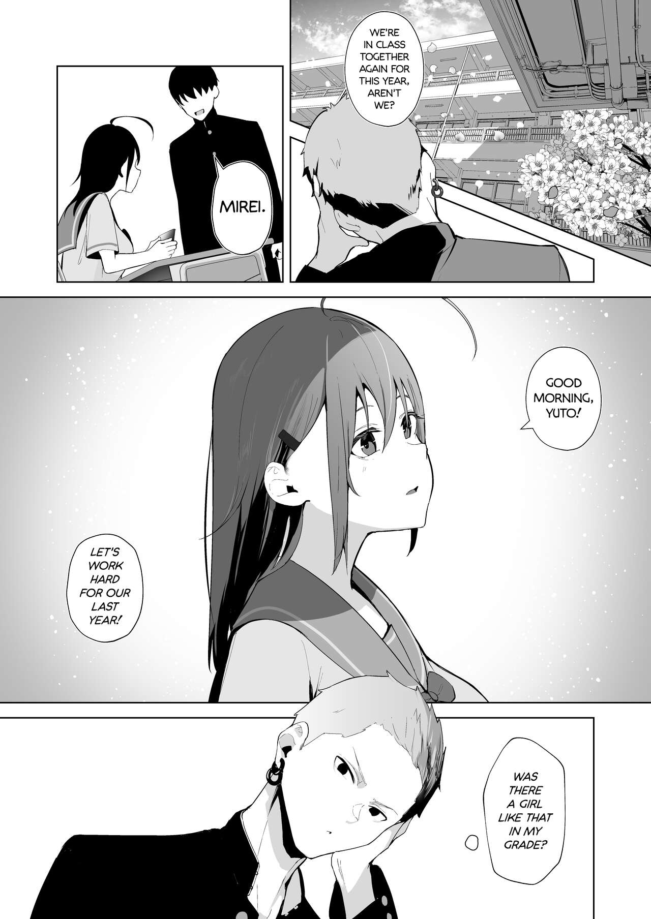 Kamikazari ~Boku no Downer-kei Kanojo ga Class no Kyokon DQN ni Me o Tsukerareta Hanashi~ | Hair Ribbon - How My Reserved Girlfriend Was Targeted By A Big-Cocked Fuckboy In My Class. page 11 full