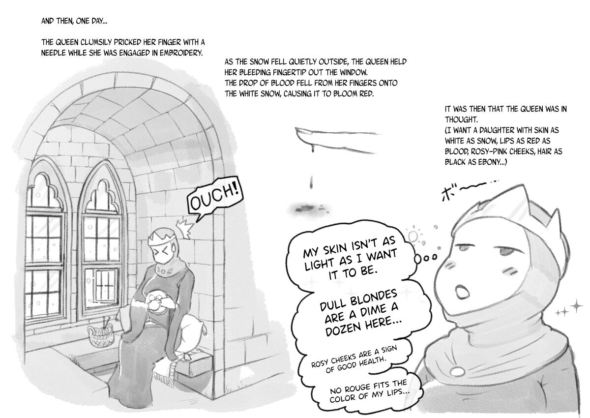 Snow white & Black queen ~Yuri Isetsu Shirayuki Hime page 6 full