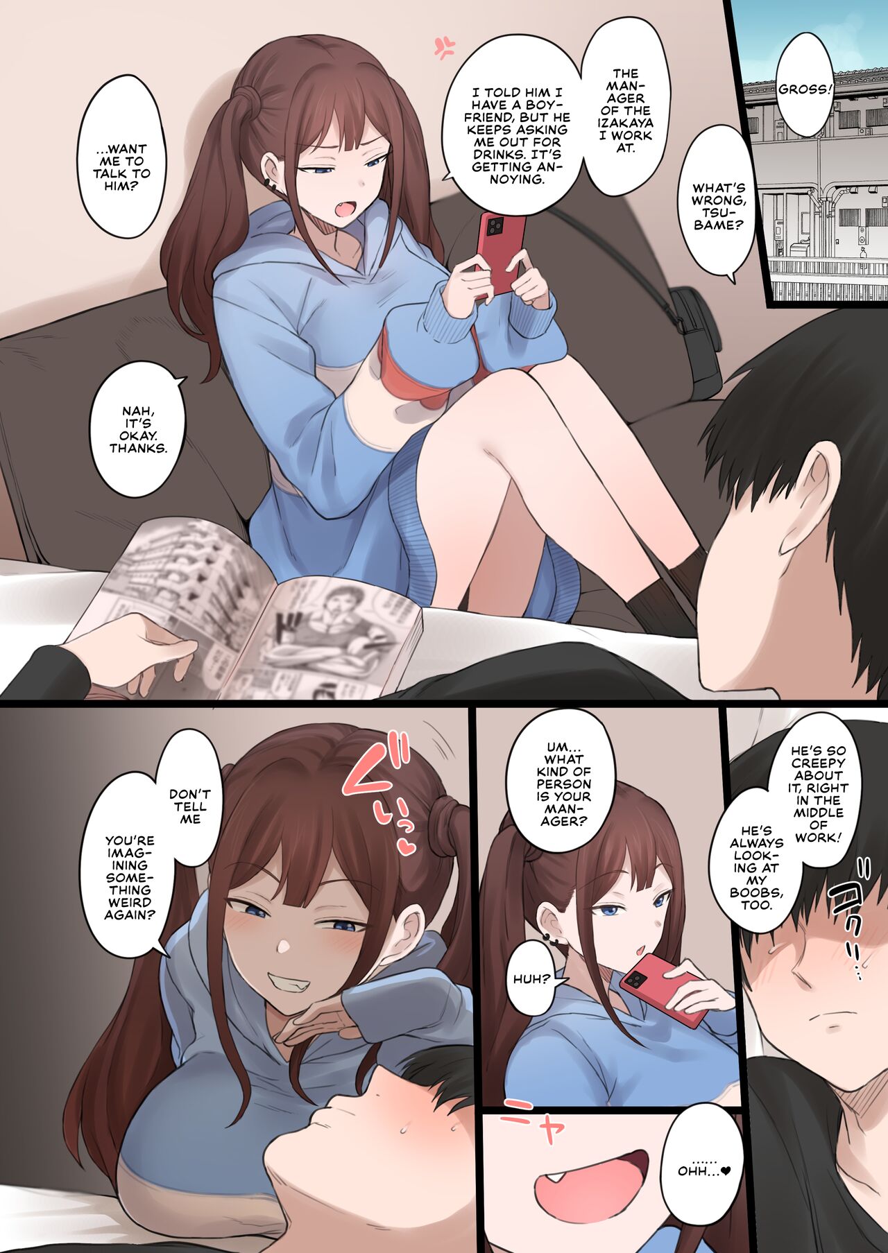 Boku no Netorase Seiheki ni Tsukiatte kureru Kanojo | A Girlfriend Who Plays Along with My Cuckold Fetish + Prequel + CG page 11 full