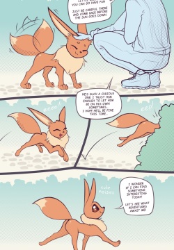 Eevees comic!
