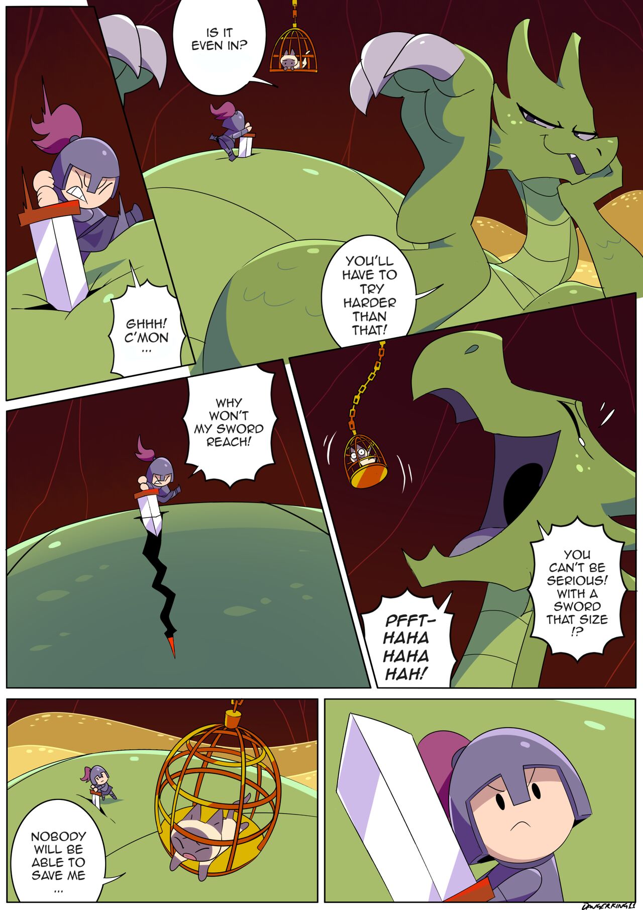 Smallest Deepest Sword page 1 full