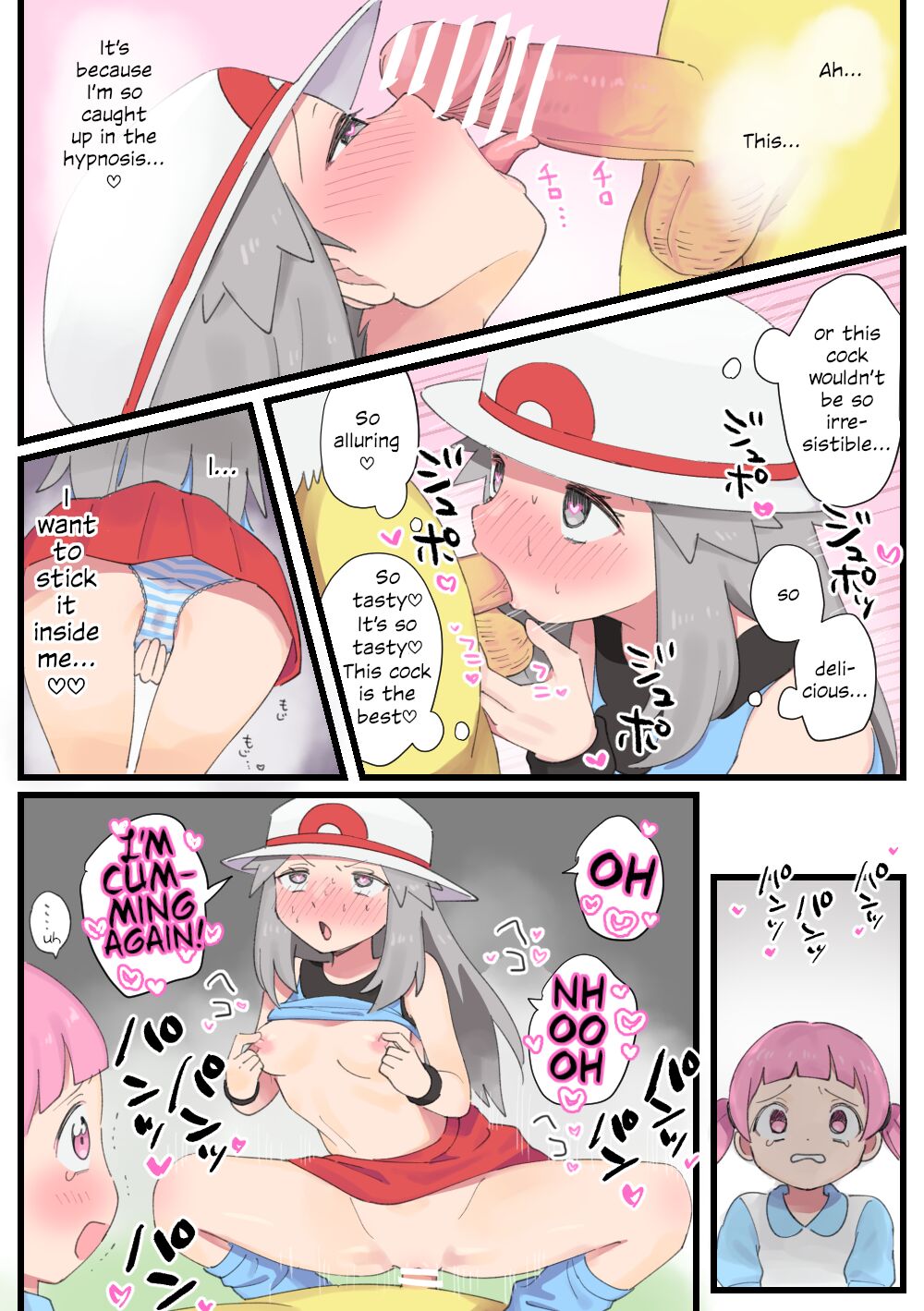 Mayo-chan o Tasuke ni Itte Loliper ni Saimin Rape Sareru Leaf | Leaf goes to help Mayo-chan and gets hypnotically raped by Hypno page 3 full