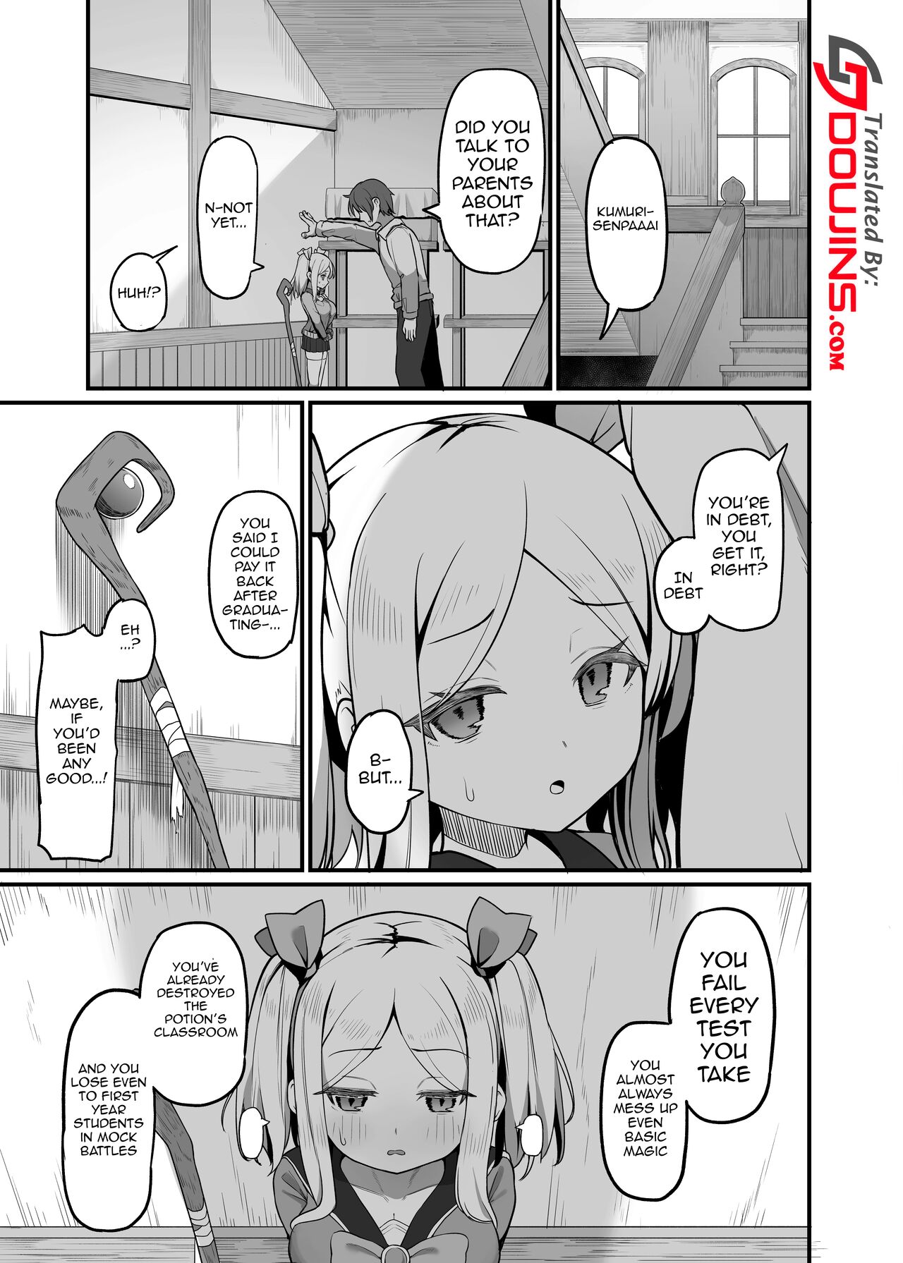 Chicchakute Dekai Senpai. | My Tiny and Huge Senpai page 2 full