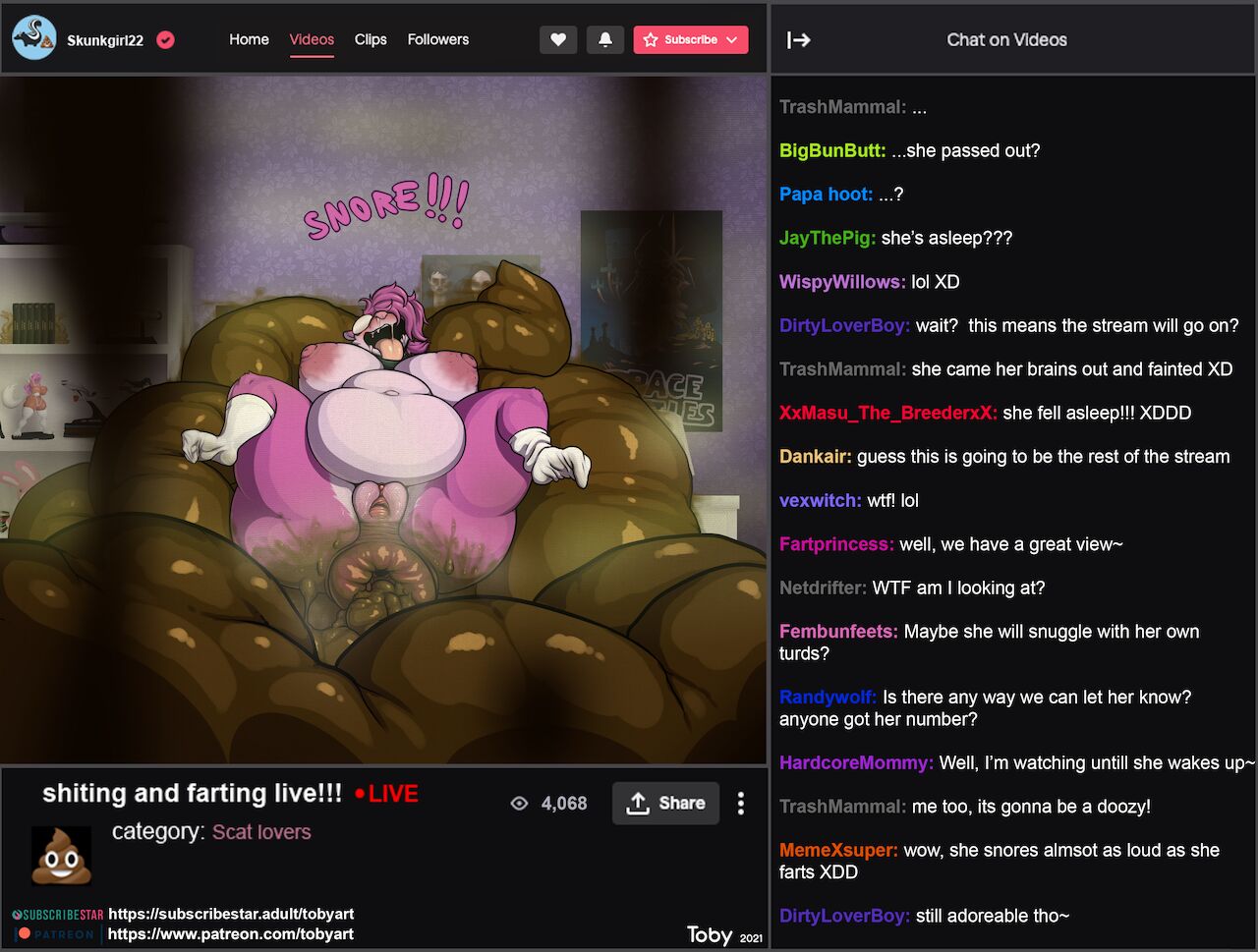 Clara's Livestream page 11 full