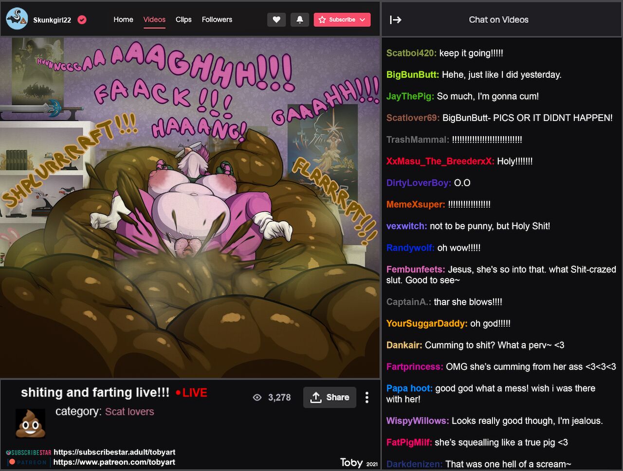 Clara's Livestream page 9 full