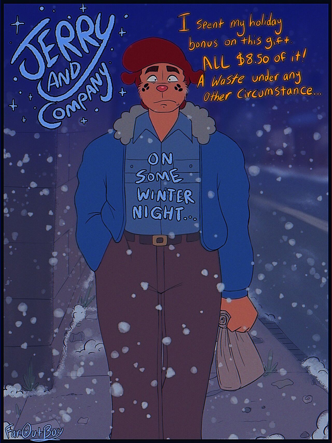 Jerry and Company: On Some Winter Night page 1 full