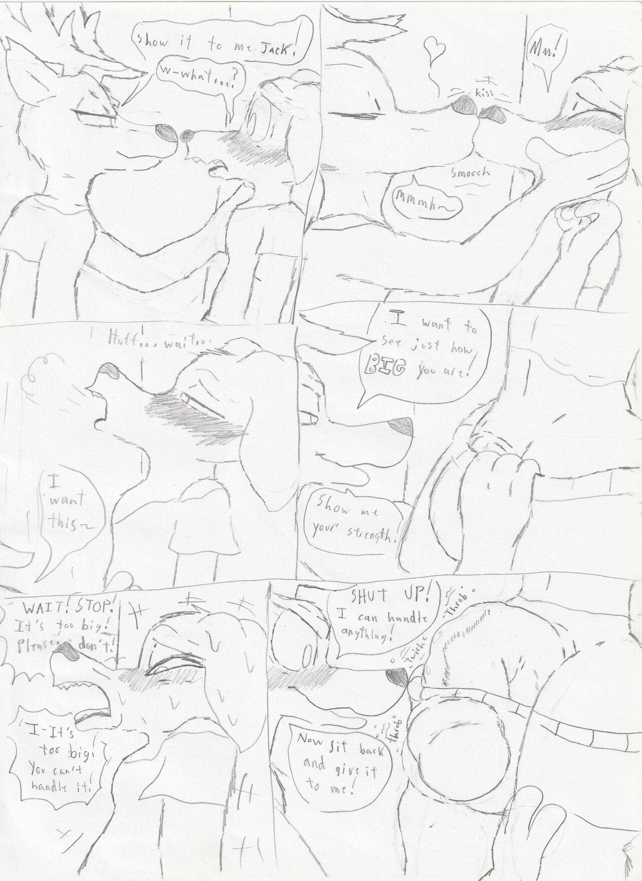 Jack x Louis, Dog Boy NUT, & Dog Boy Struggles page 1 full