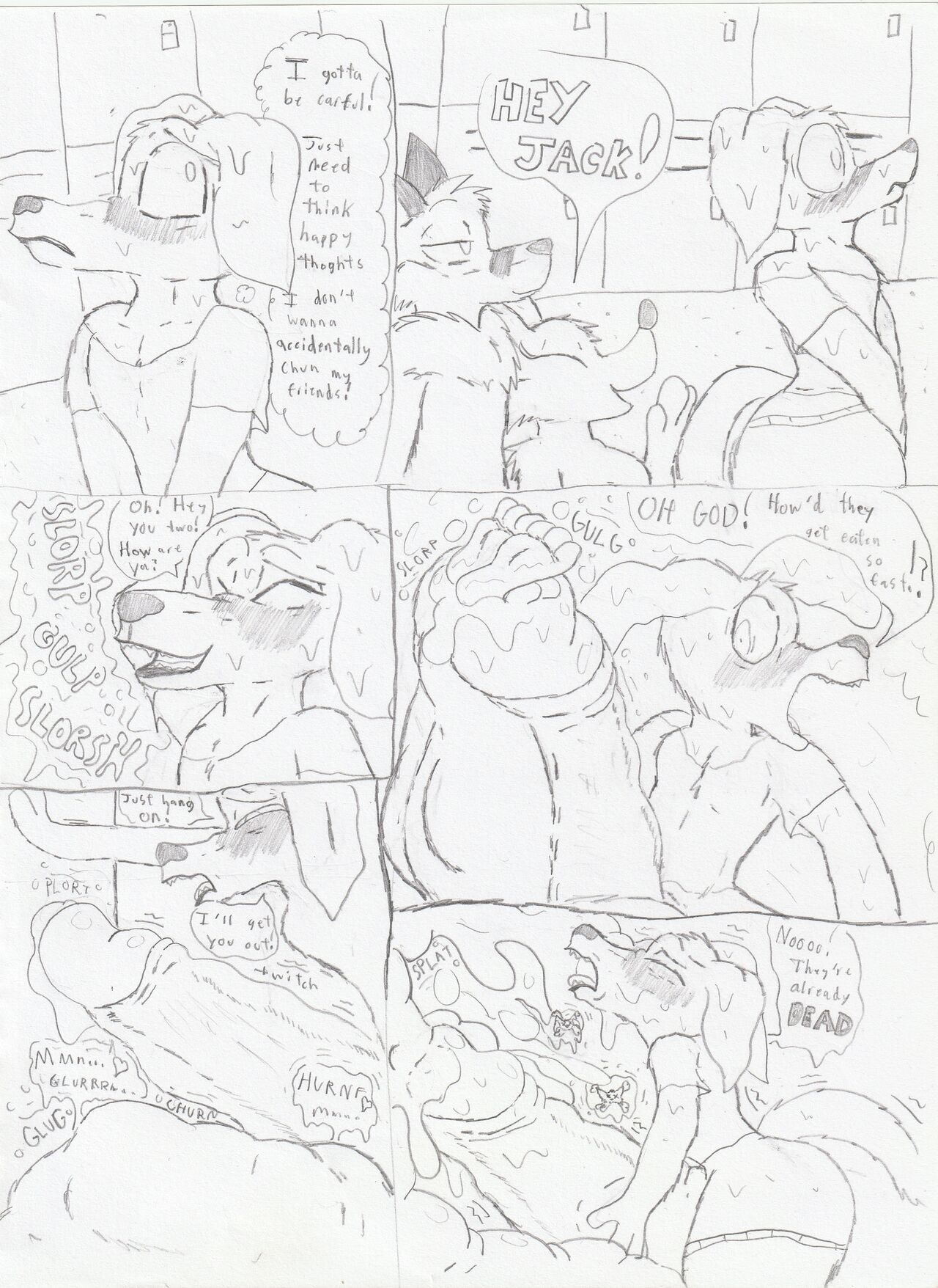 Jack x Louis, Dog Boy NUT, & Dog Boy Struggles page 5 full