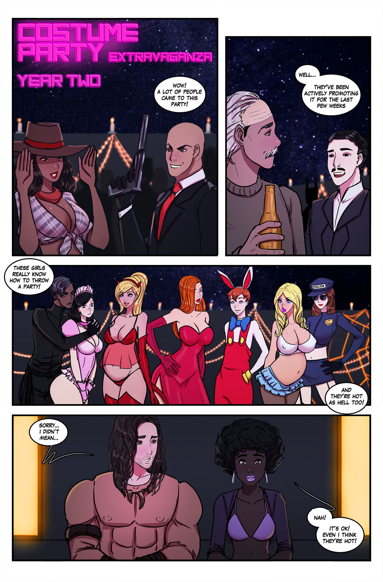 Costume Party Extravaganza: Year Two page 2 full