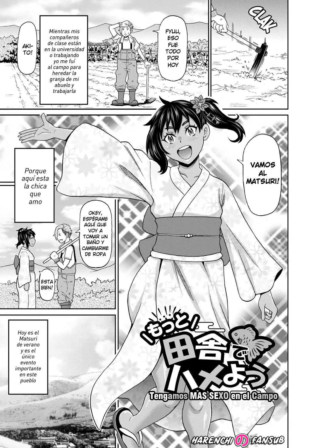Motto Inaka de Hameyou | Tengamos Mas Sexo en el campo page 1 full