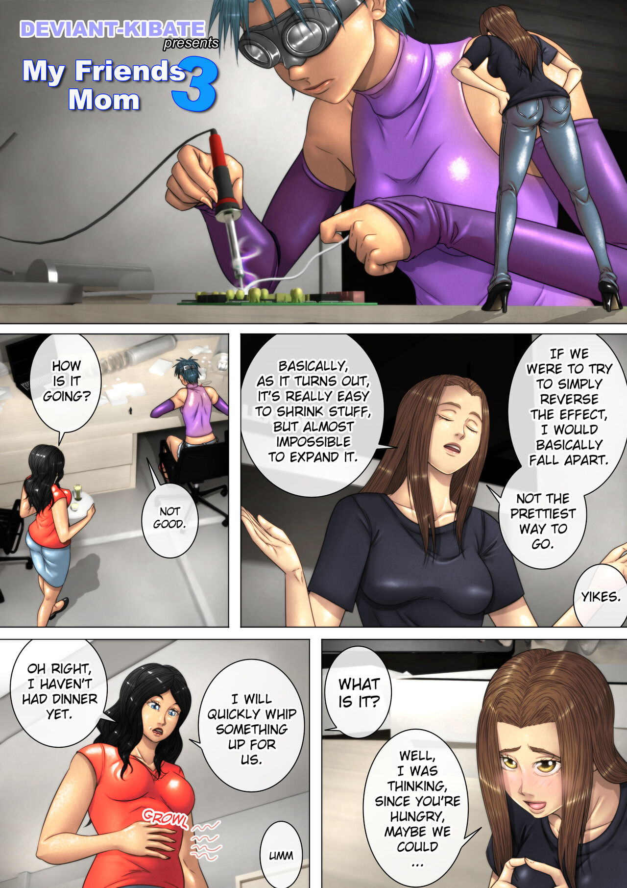 My Friend's Mom 3 page 1 full