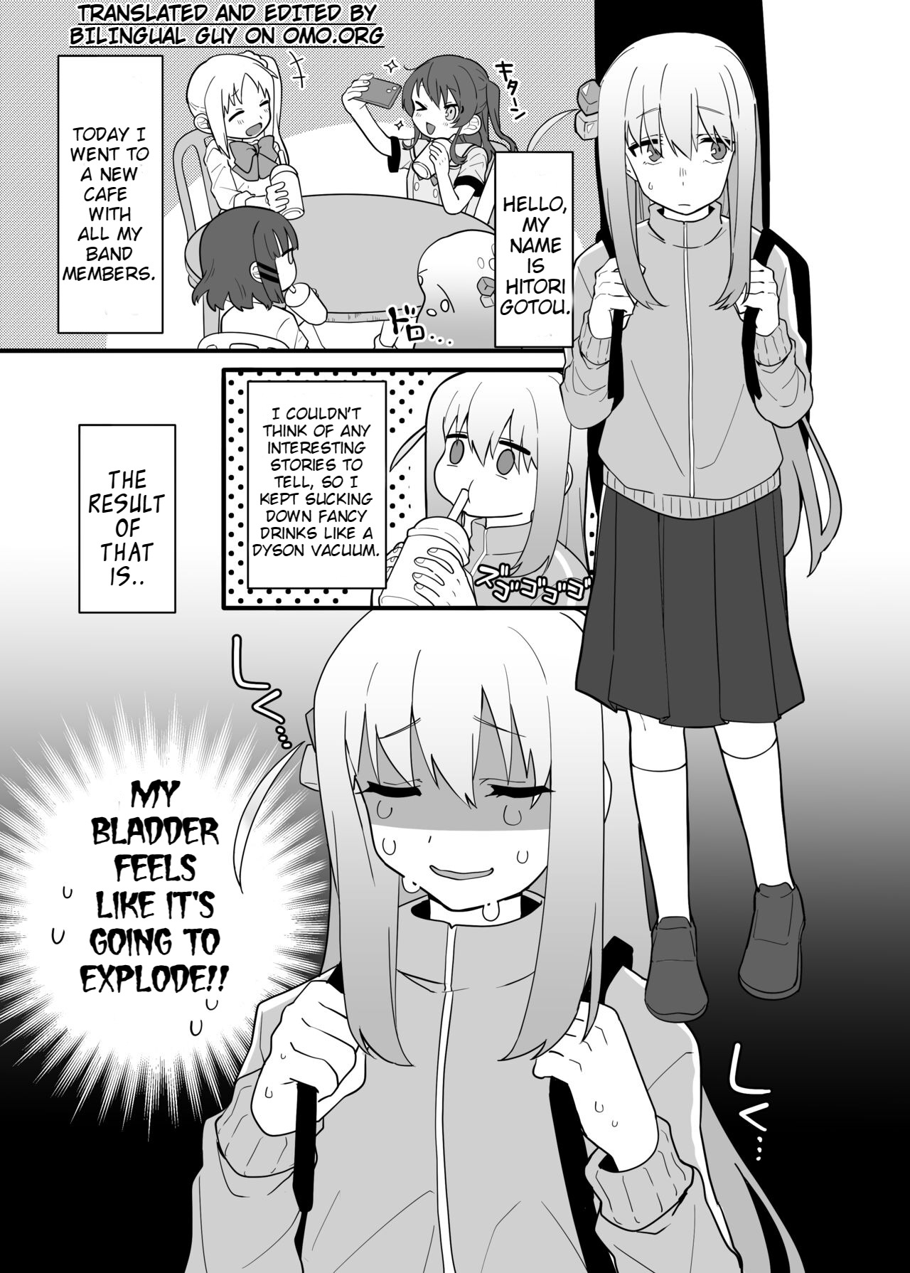 Kessoku Band Omorashi Soushuubon page 5 full