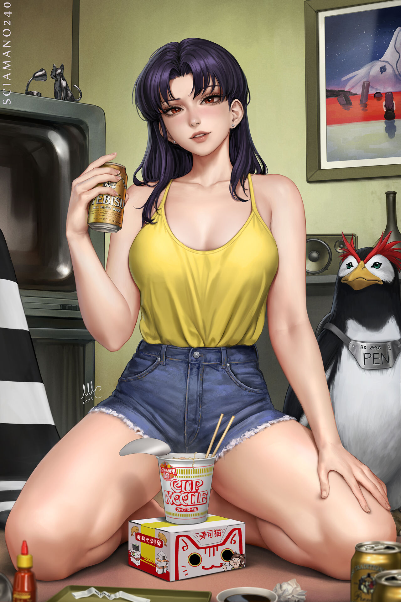 Sciamano240 Misato Katsuragi page 2 full