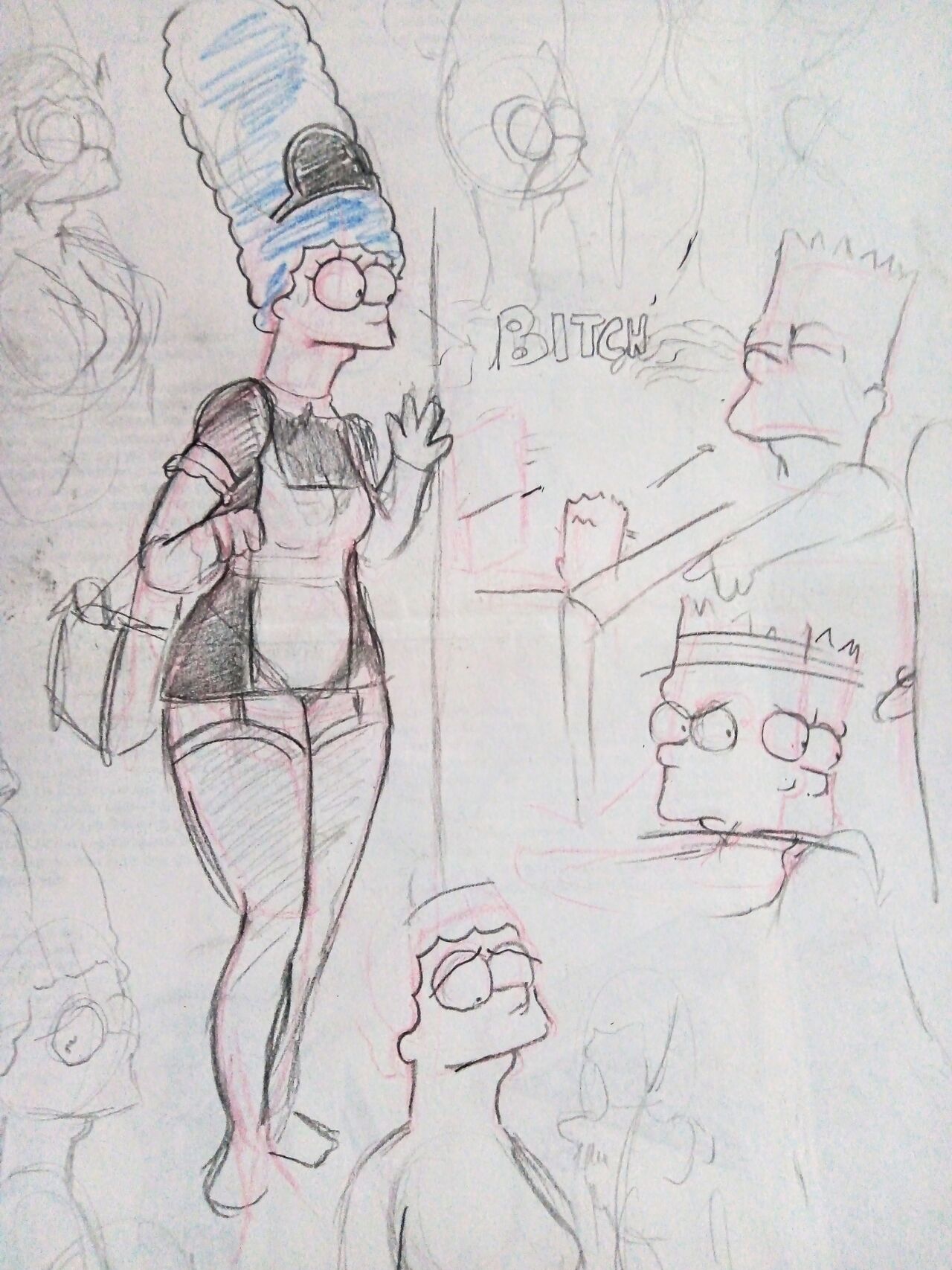 Marge Simpson page 11 full