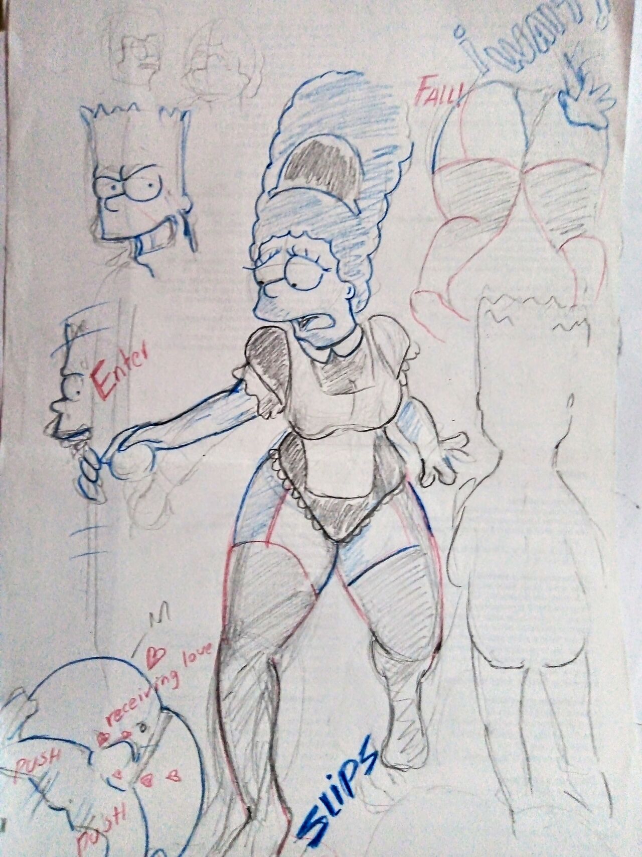 Marge Simpson page 12 full
