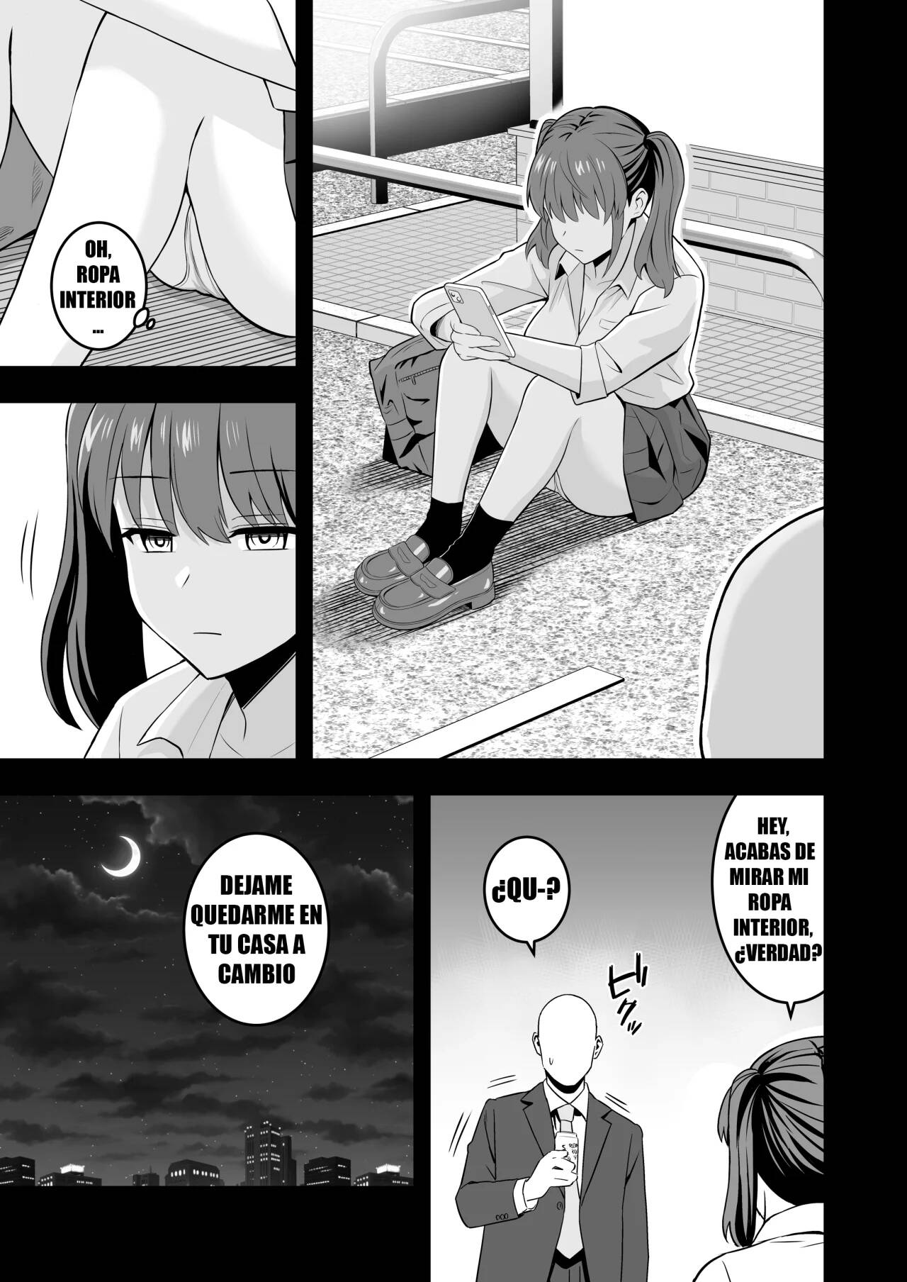 Ojisan ni Tsugo ga ii Bakunyuu Iede Gyaru page 5 full