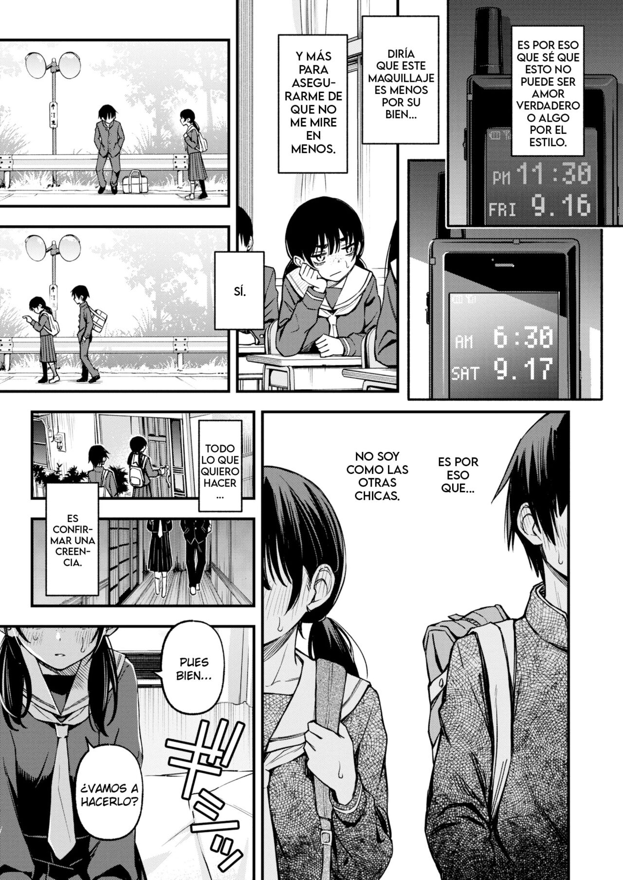 InCha Doushi no Sex ga Ichiban Eroiyo ne #2 -Amano Yuika no Baai- | El sexo entre personas sombrías es el mejor ¿No es asi? #2 -El caso de Amano Yuika- page 12 full