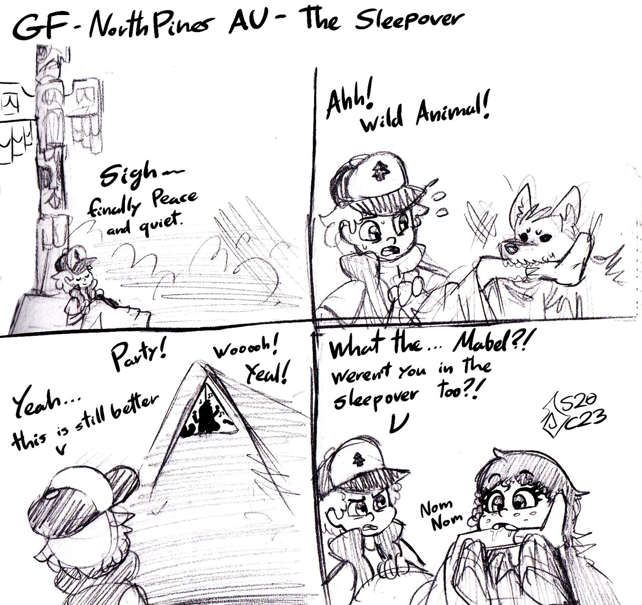Gravity Falls: Northpines AU page 10 full