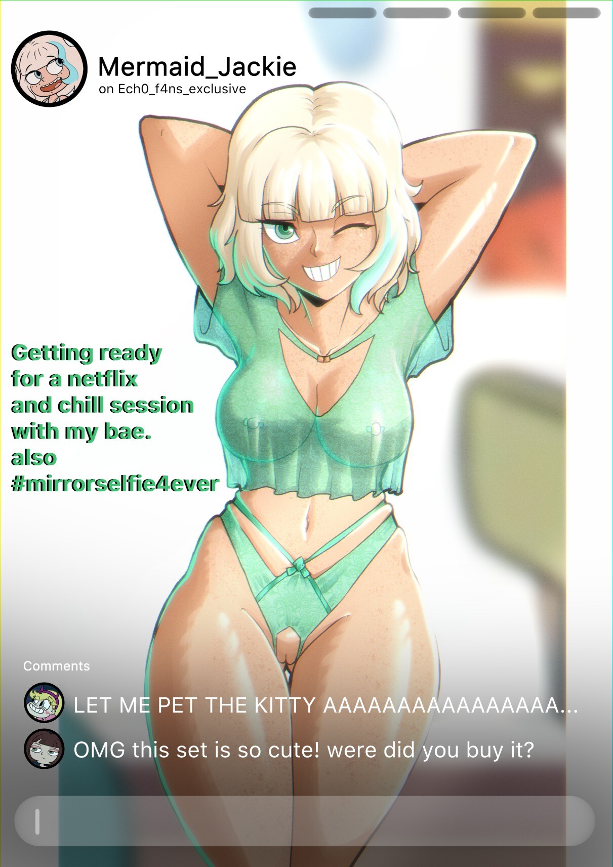 Jackie's Livestream page 4 full