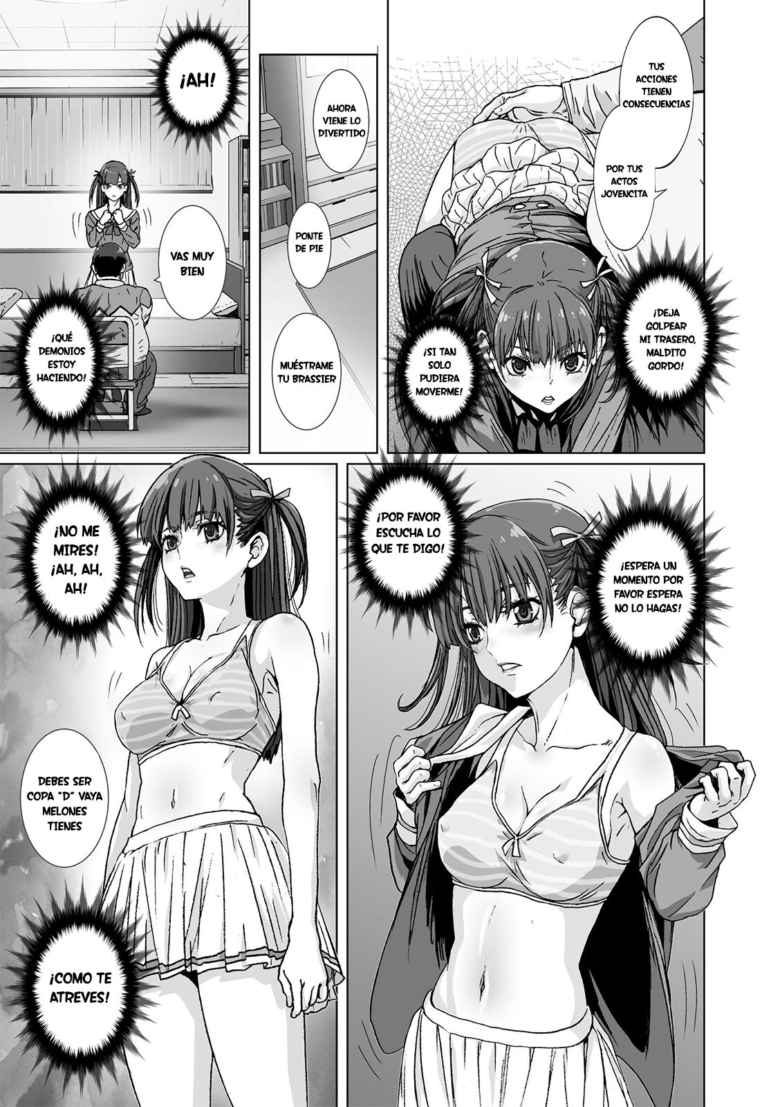 Kuso Uekara Messen no Meikko o Saiminjutsu de Hazukashii Oshioki o Suru. page 11 full