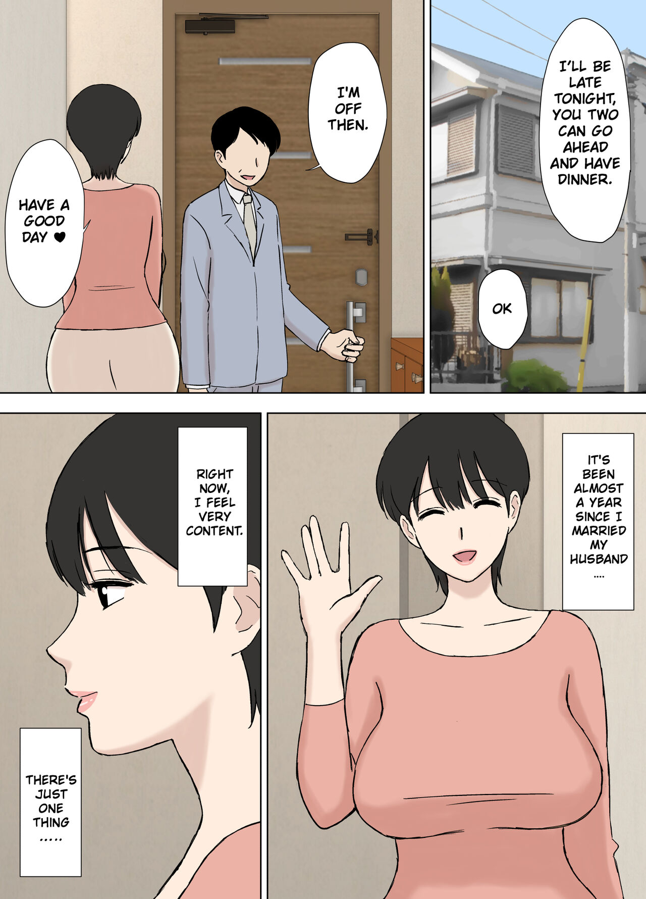 Juujun Mama no Chizuru-san to Otto no Tsurego | The Obedient Chizuru-san And Her Stepchild page 5 full