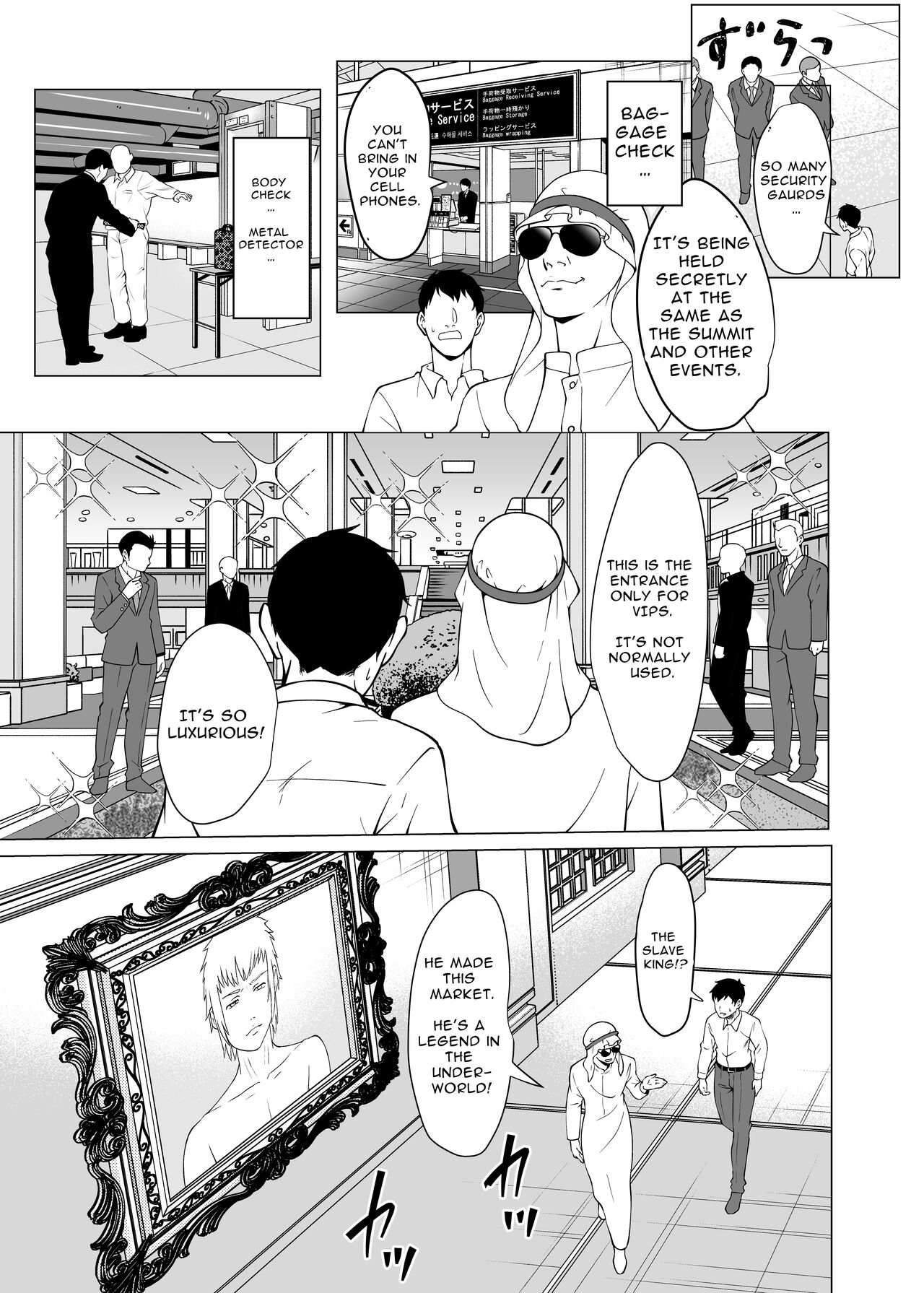 Dorei Shijou no Jitsujou ~Tokyo Big Sight ni Jitsuzai suru Gendai Nihon no Dosukebe na Yami~ | Sex Slave Market Circumstances ~The dark perversion of modern Japan~ page 9 full