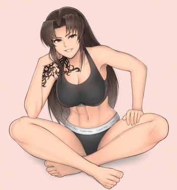 [EroDrunky] Revy (Black Lagoon) cover