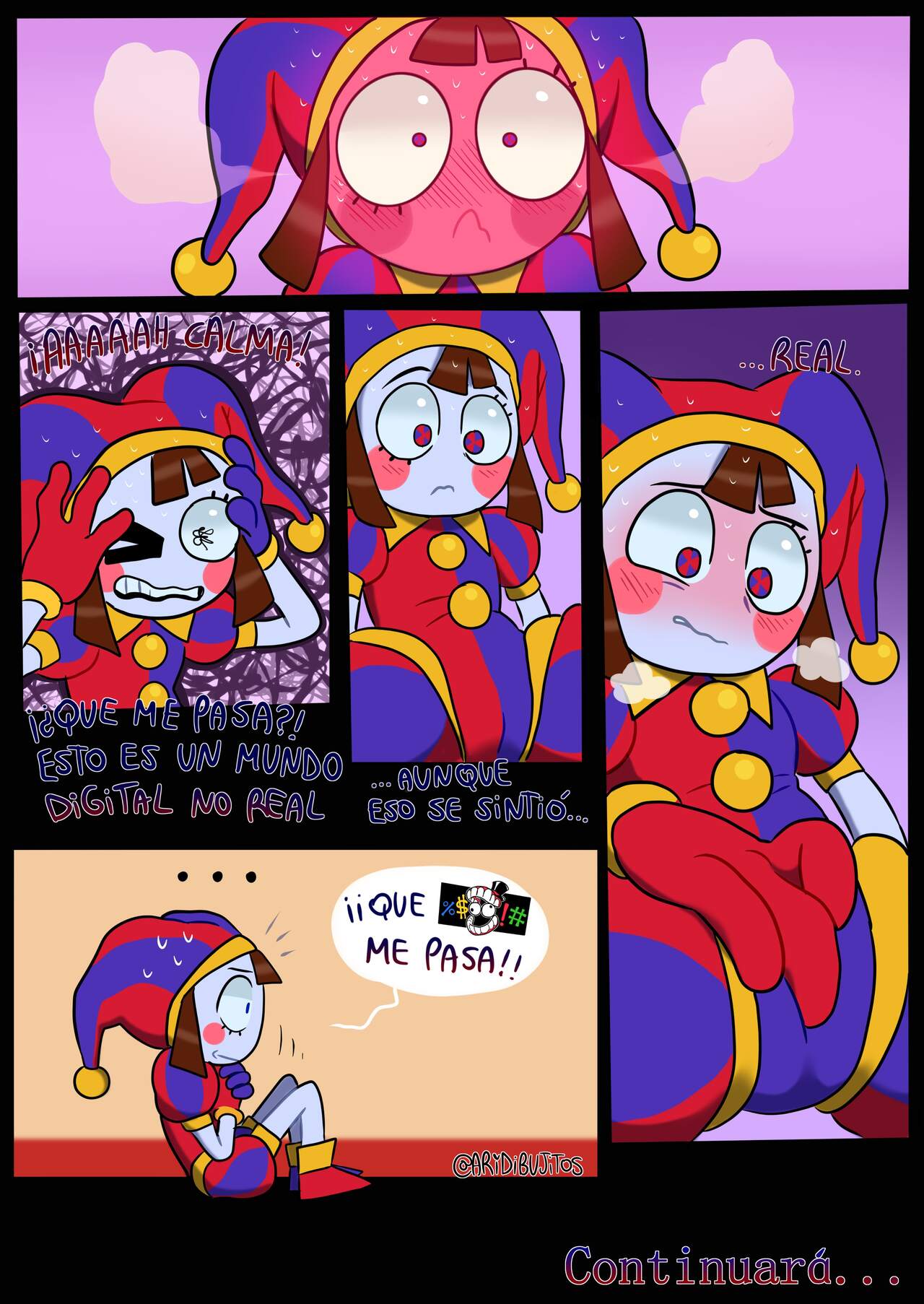 Pomni & Jax  Español page 4 full