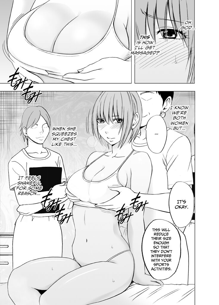 24-Jikan taikyuu eromassaaji ~ Mune no ouki-sa ni nayamu joshi rikujou senshu ga hamerareta wana~ page 11 full