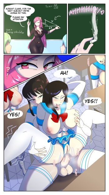 [CreamyReflex] Futa Classroom cover
