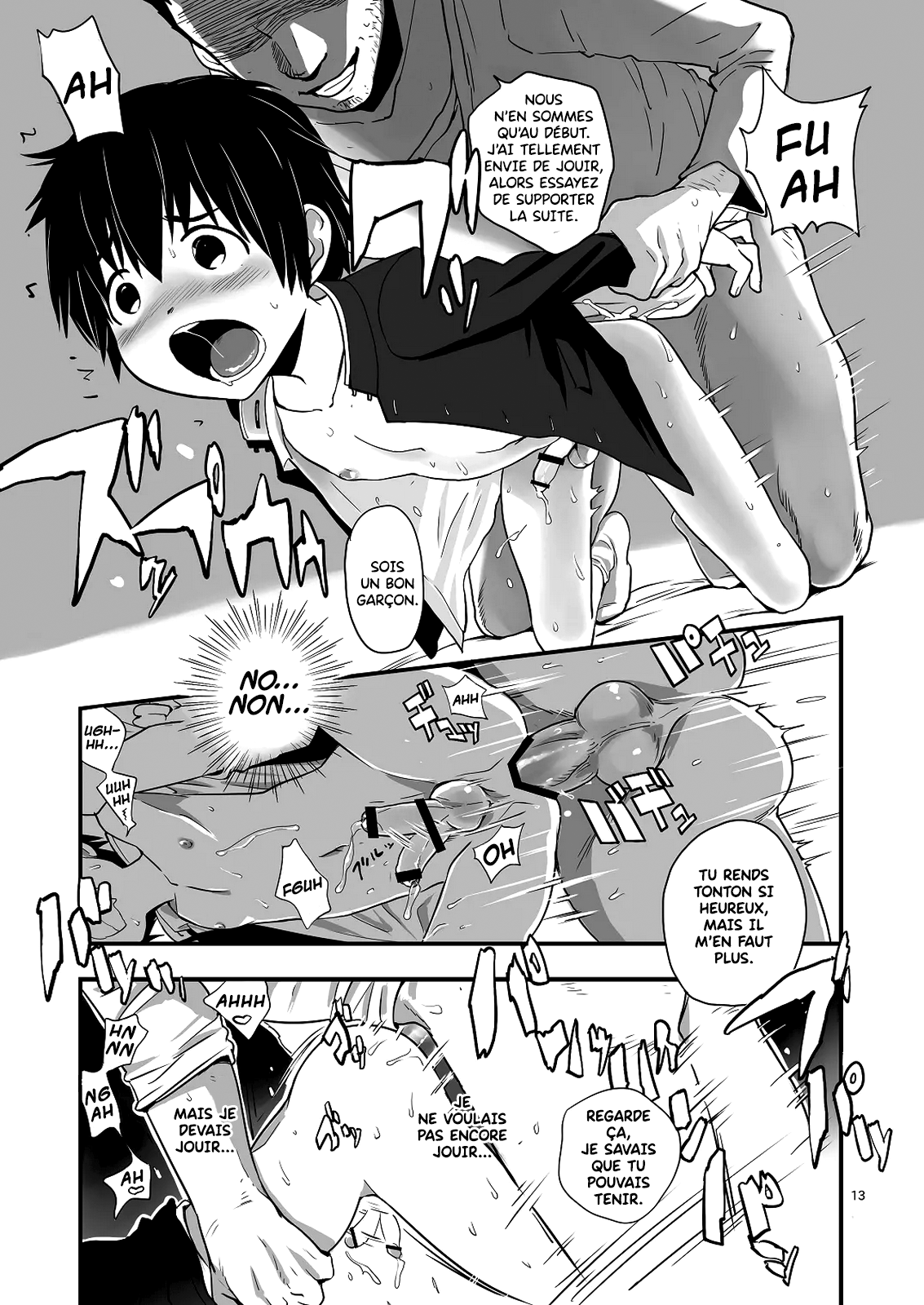 Chicchai Seigi o Tsumekonda Hon.  x Oji-san Hen page 12 full