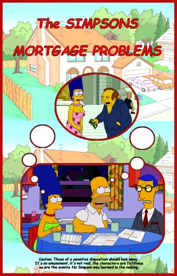 Mortgage Problems /   Simpsons /  ongoing cover