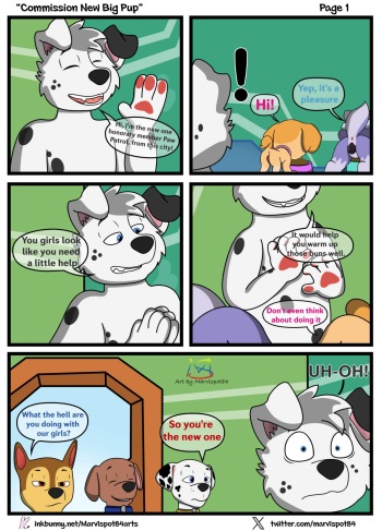 [Marvispot84arts] New Big Pup (PAW Patrol) cover