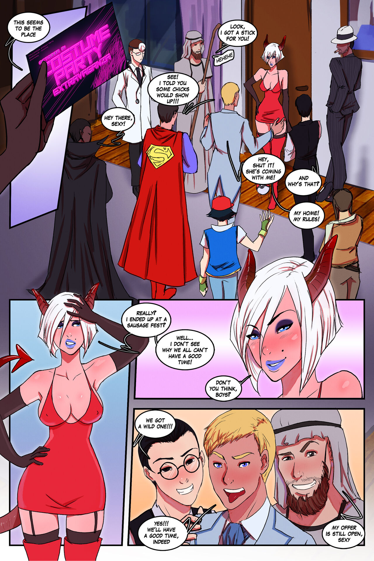 Costume Party Extravaganza page 2 full