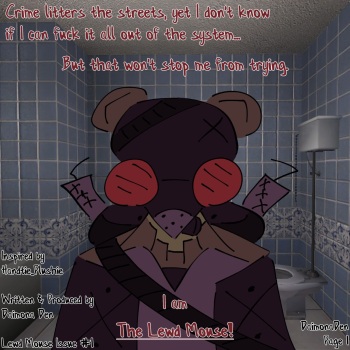 Lewd Mouse Issue #1 cover
