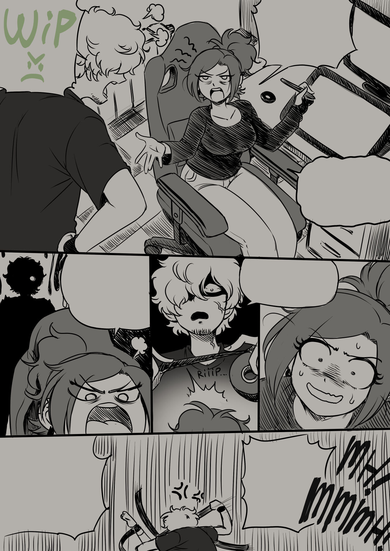 Issa's Punishment! page 5 full