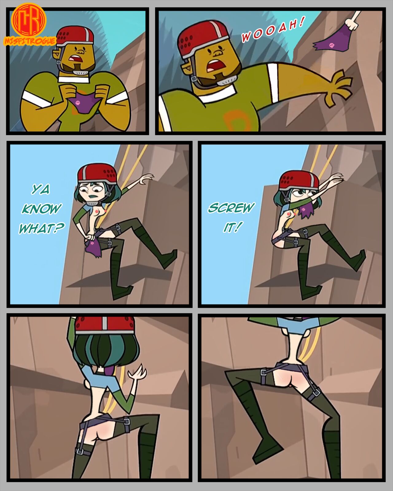 Gwen's Climbing Incident page 4 full