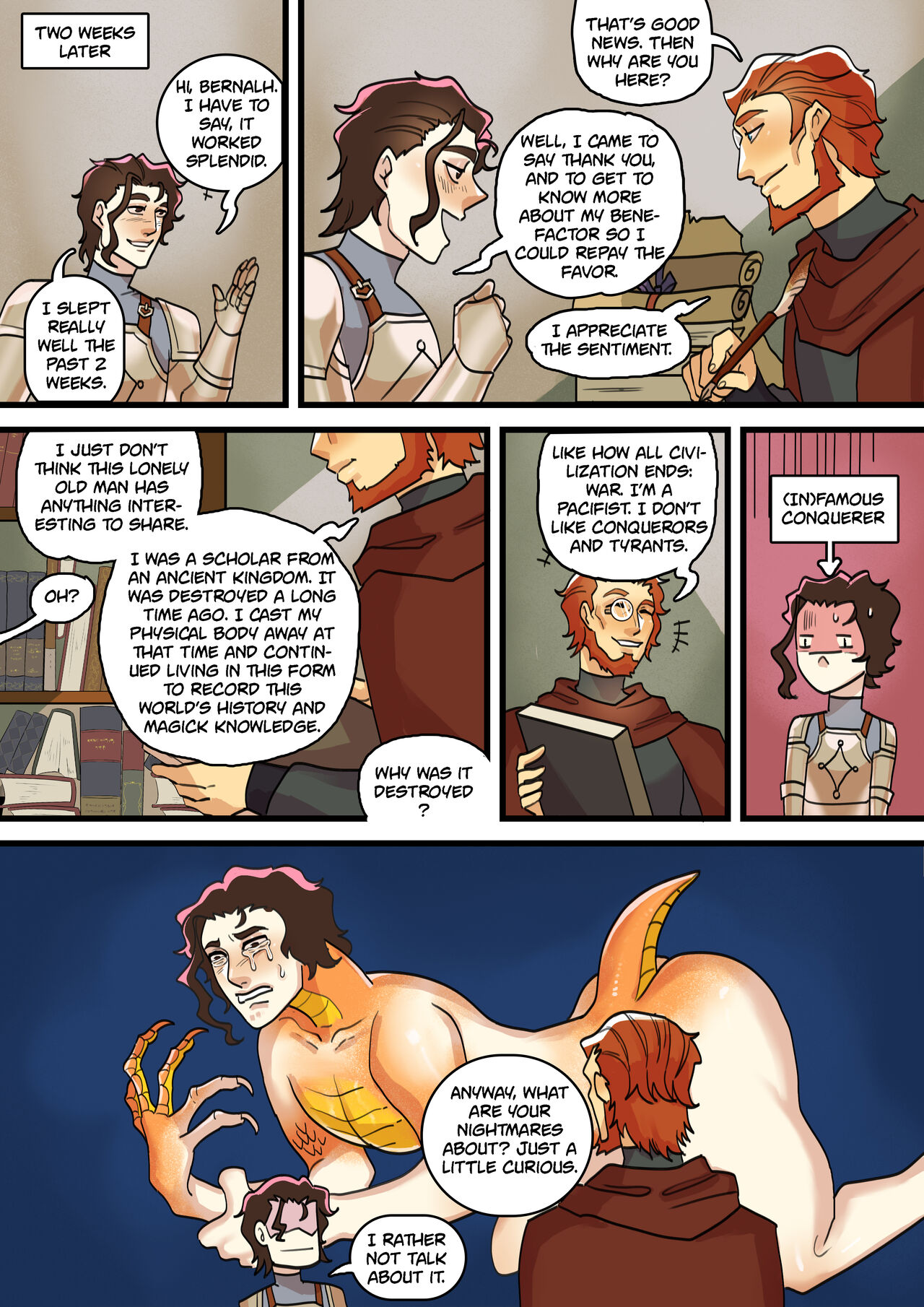 A Knight Story 2: Haunting Guilt page 10 full