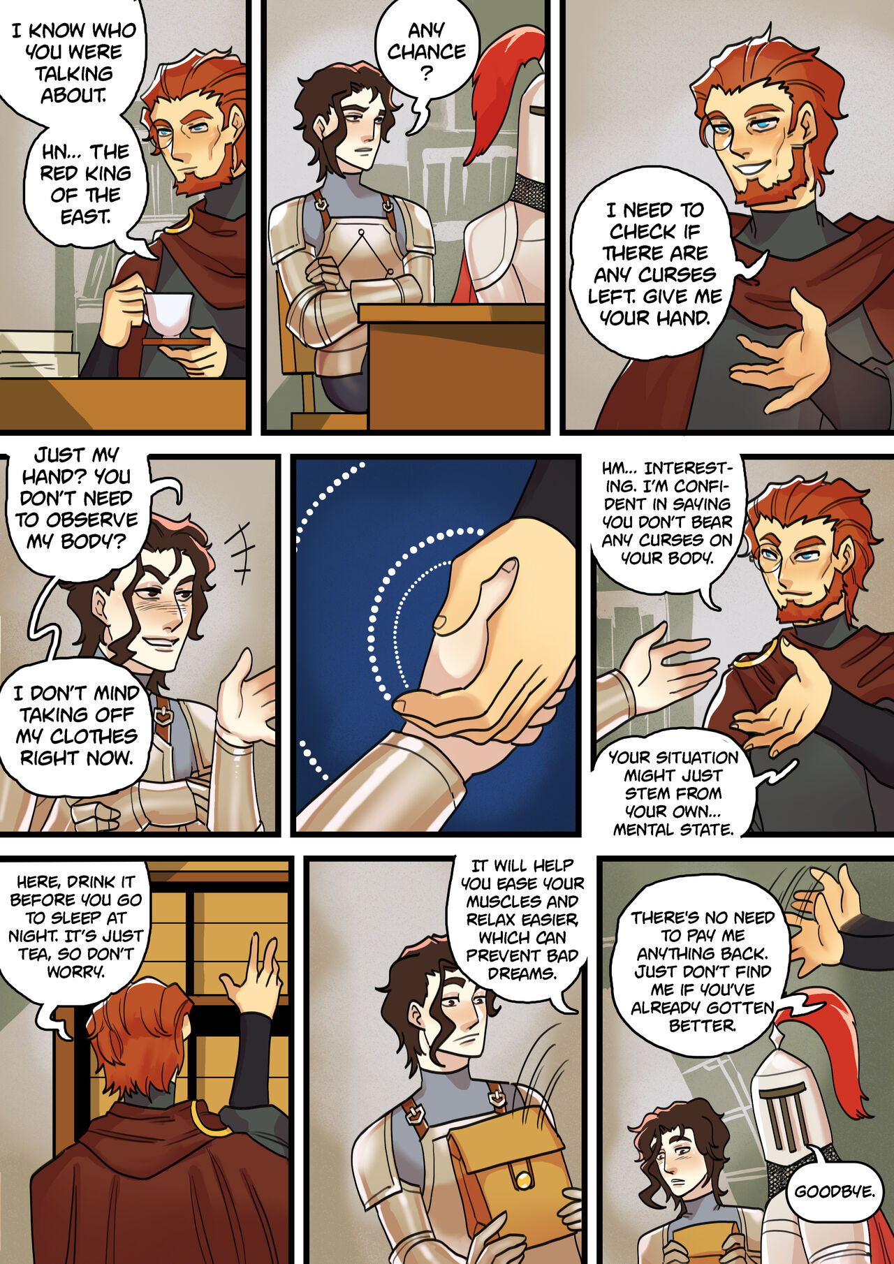 A Knight Story 2: Haunting Guilt page 9 full