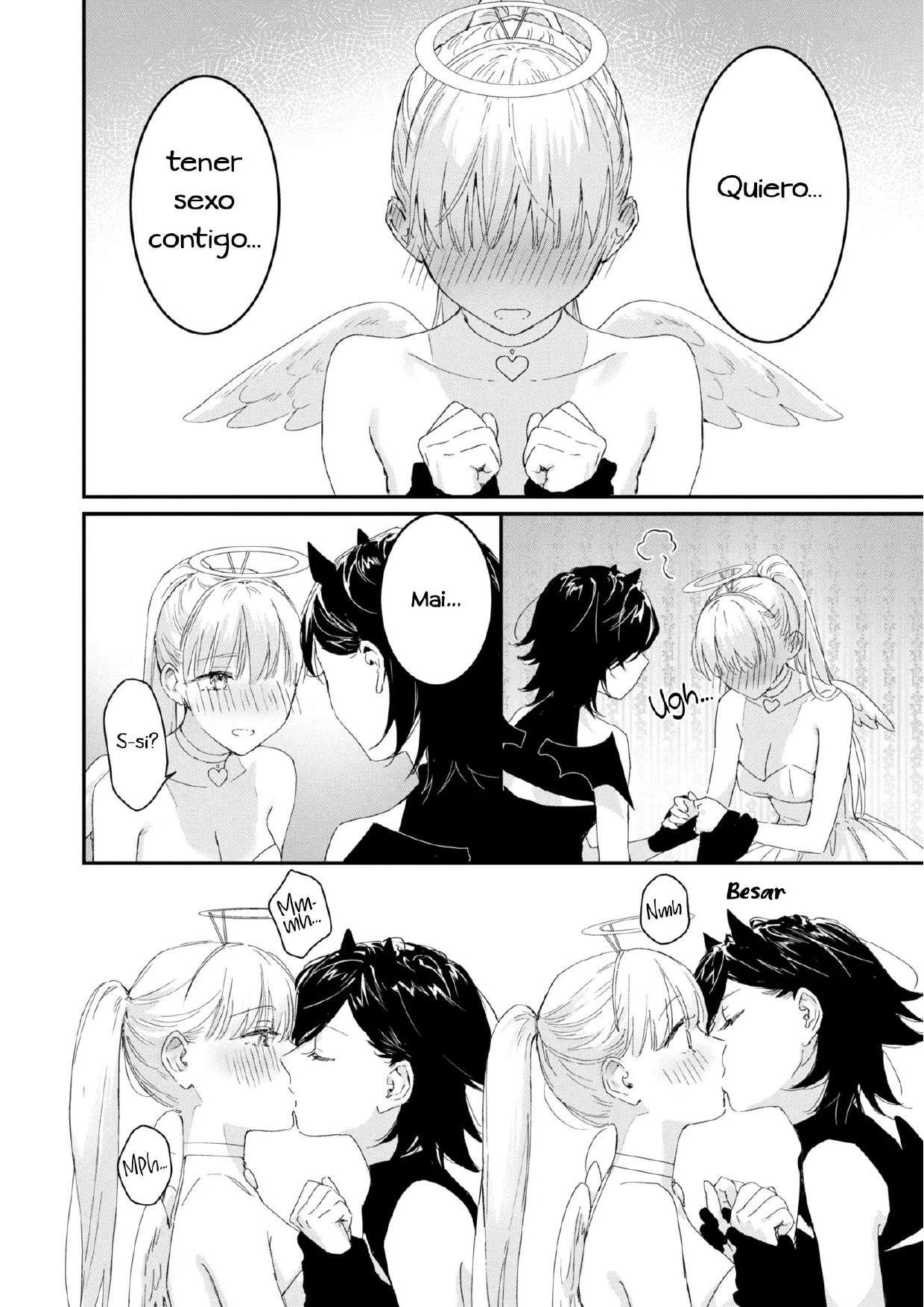 Tenshi-chan wa Yuuwakushitai | A Little Angel's Temptation page 10 full